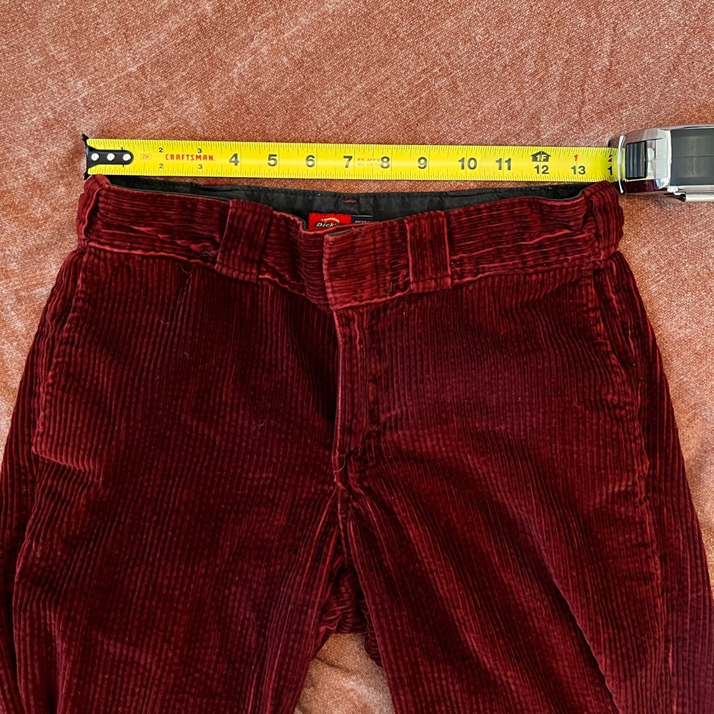 Opening Ceremony x Dickies Red Corduroy Pants